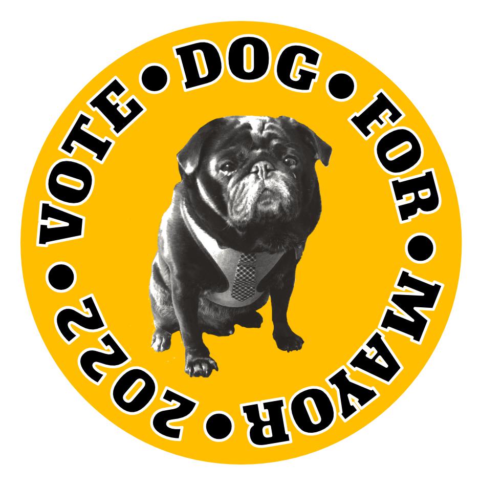 Dog Vet Fund Sticker loop