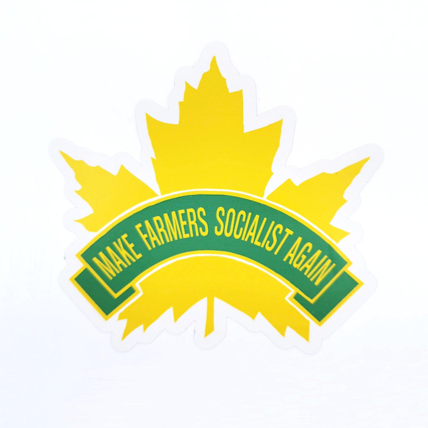 Make Farmers Socialist Again 3.5 Inch Sticker